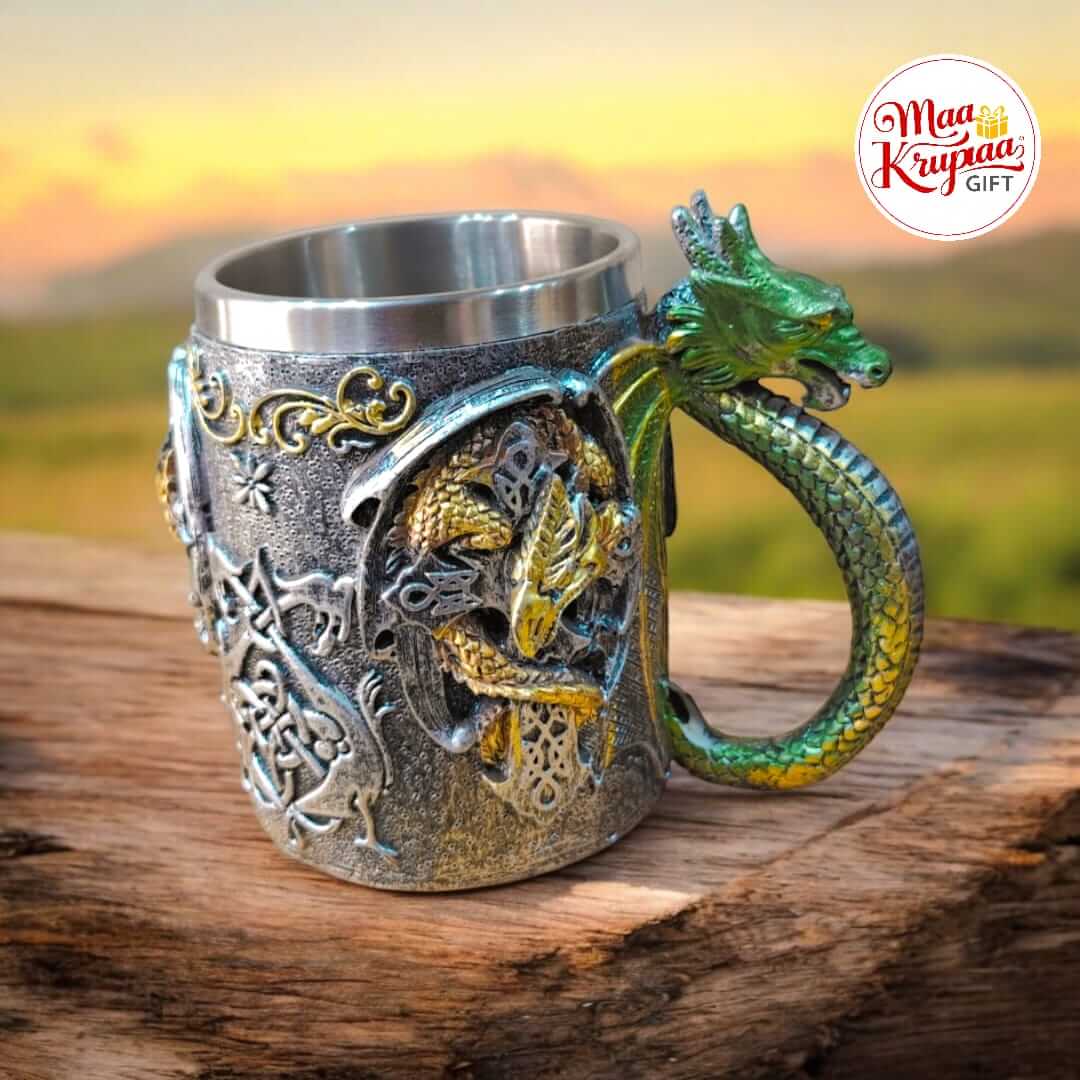 LAMBDA LABZ SOLID KNIGHT KING 3D CREATIVE TUMBLER PERSONALITY MUG 277