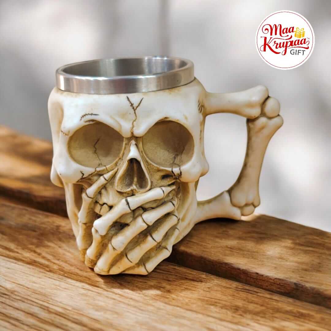 LAMBDA LABZ SOLID KNIGHT KING 3D CREATIVE TUMBLER PERSONALITY GHOST HEAD MUG 280