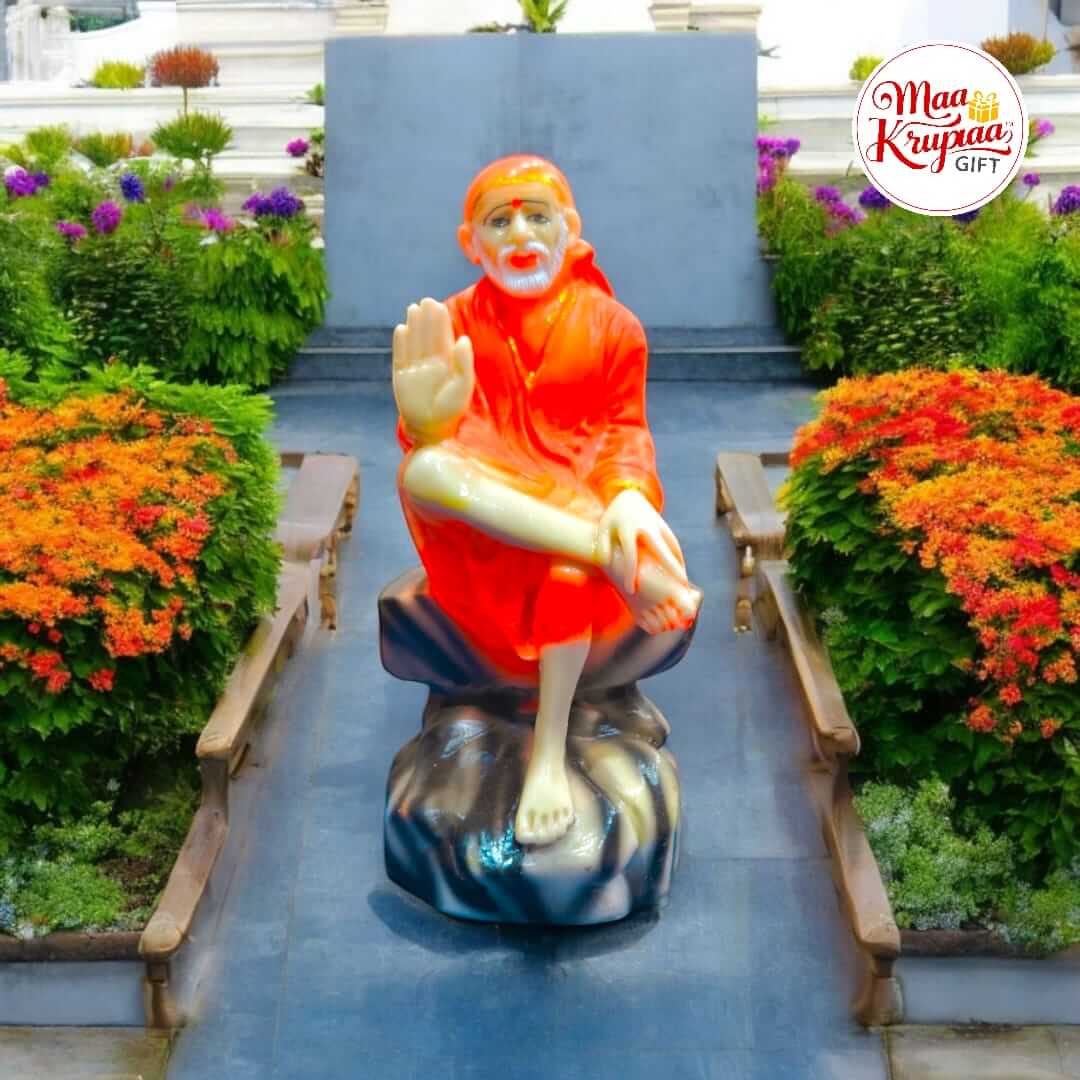 BEAUTIFUL HIGH FINISHED SAI BABA JI IDOL 309