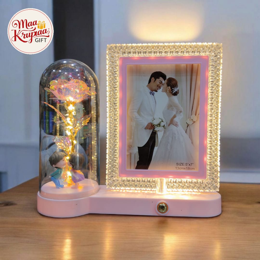 PINK COLOUR COUPLE LOVE LIGHT FRAME 837