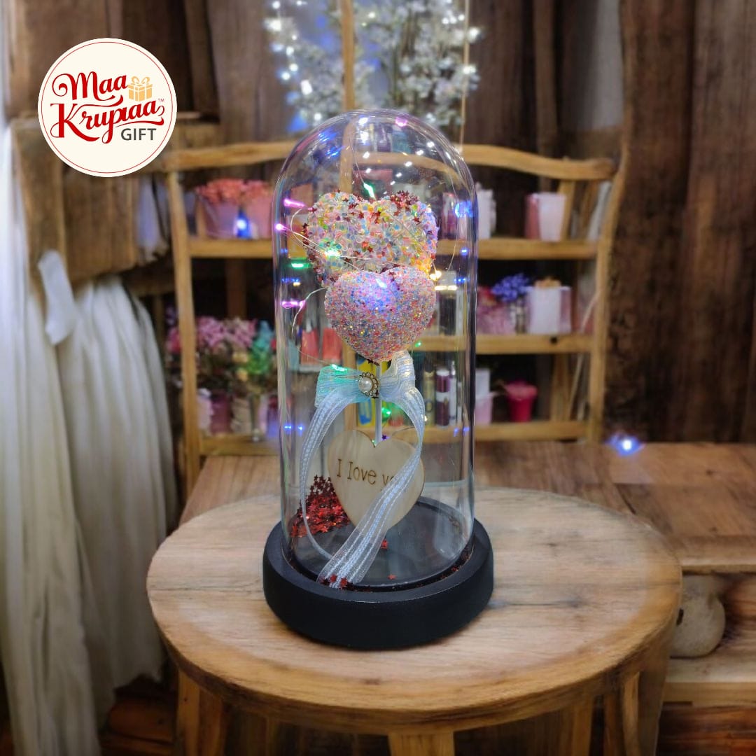 HEART LOVE LIGHT SHOWPIECE L27