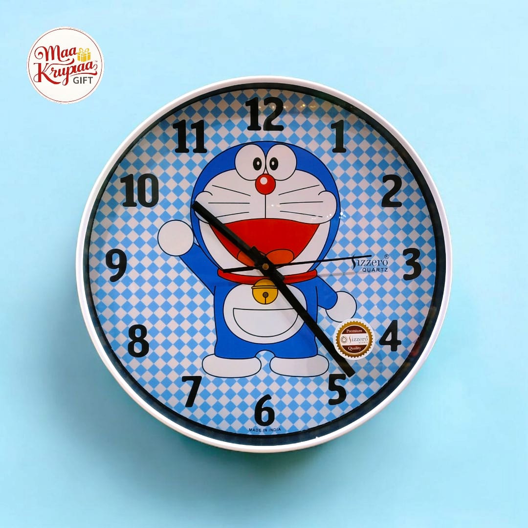 ROUND SHAPED UNIQUE CHARACTER IMAGE WALL CLOCK 801