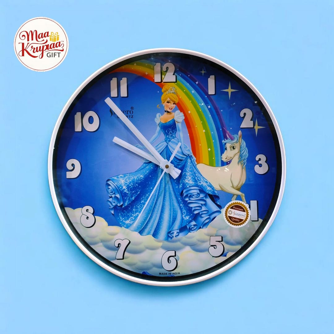 ROUND SHAPED UNIQUE CHARACTER IMAGE WALL CLOCK 801