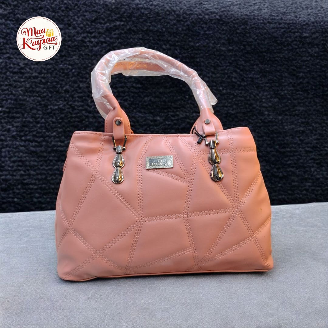 BEAUTIFUL PINK COLOUR WOMENS SIDE PURSE 1328