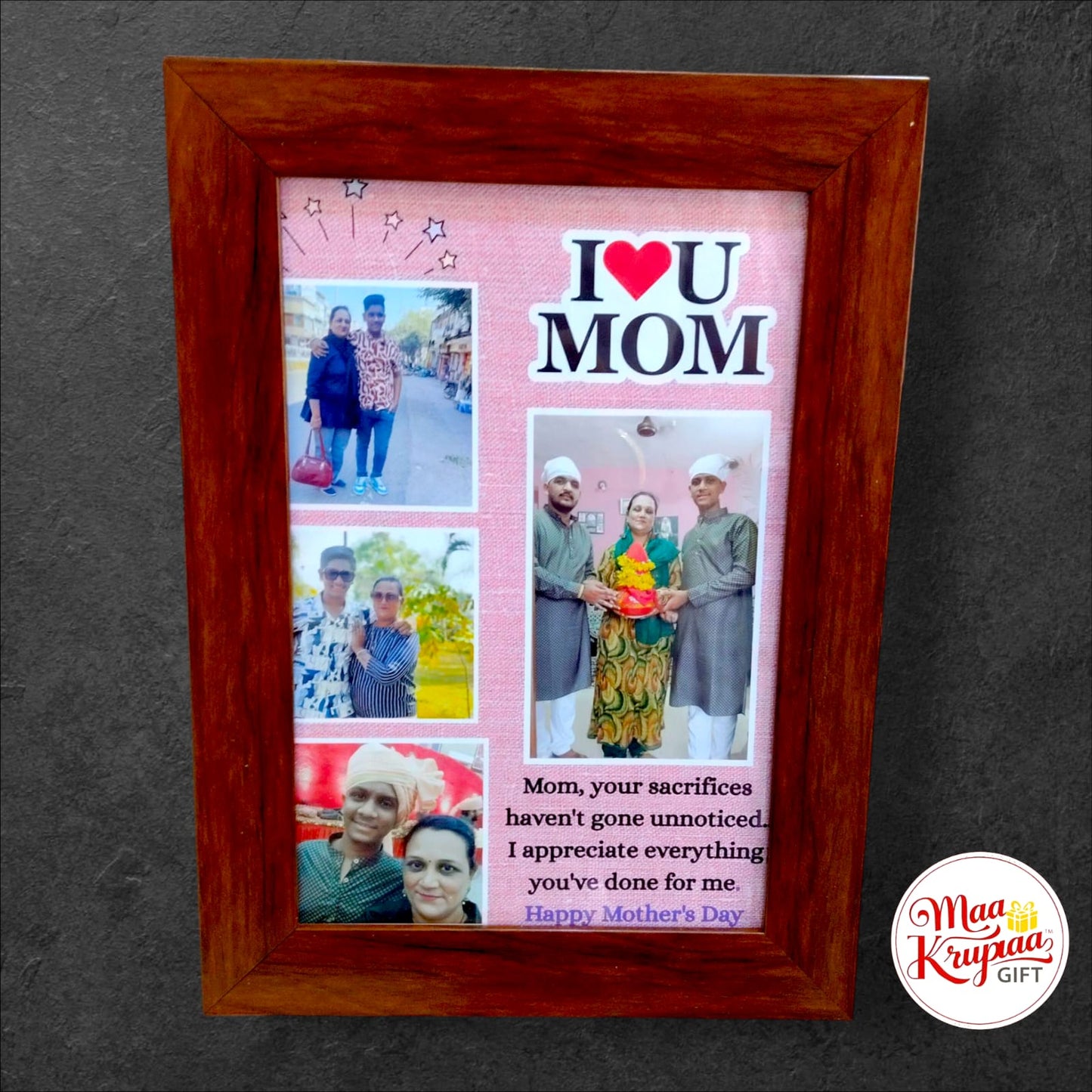 CUSTAMIZE PHOTO FRAME