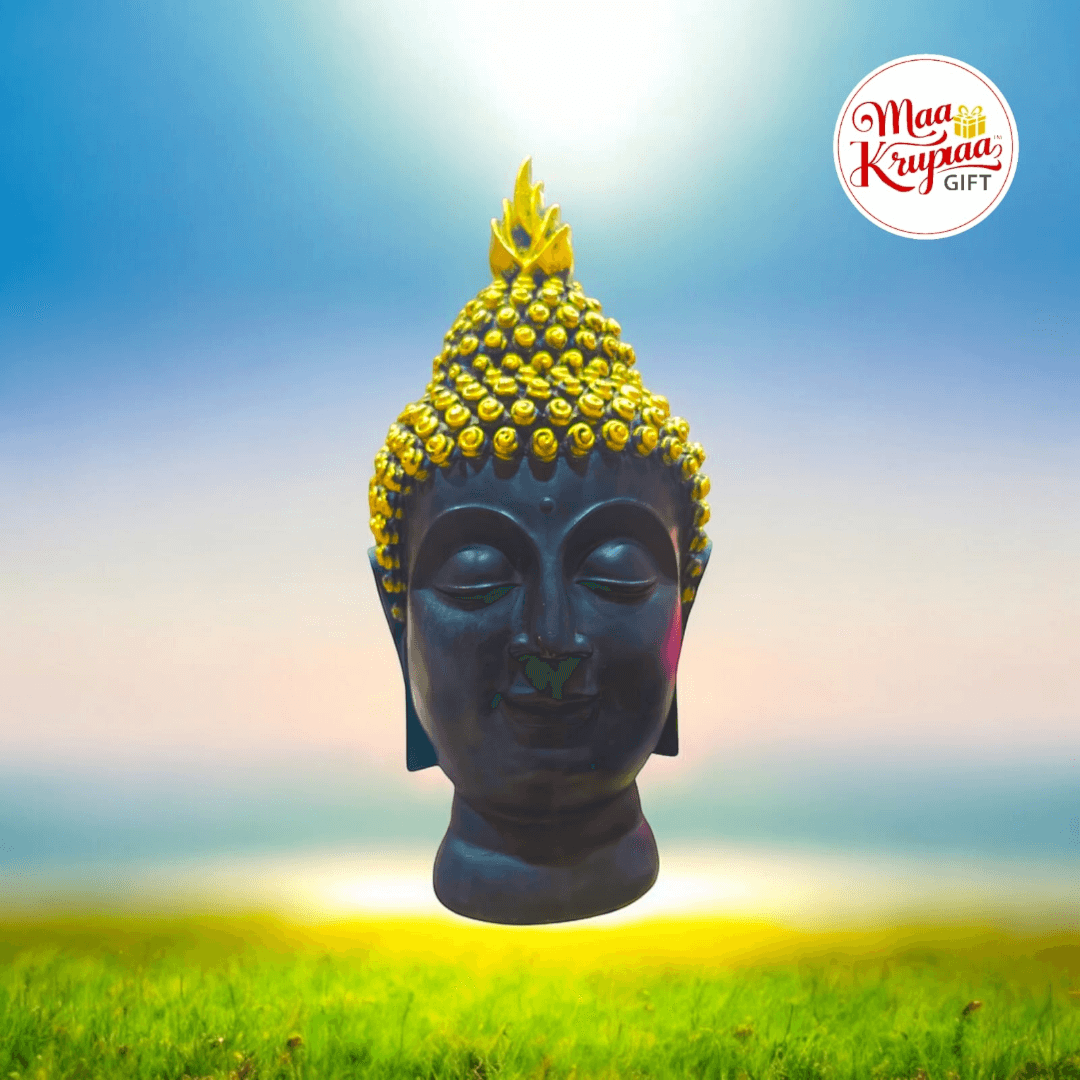 BLACK AND GOLD HIGH FINISHING BUDDHA SHOWPIECE 273