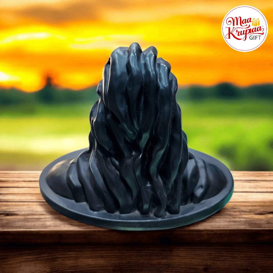 BLACK COLOUR HIGH FINISHED WASHEBAL ADIYOGI JI IDOL A0004