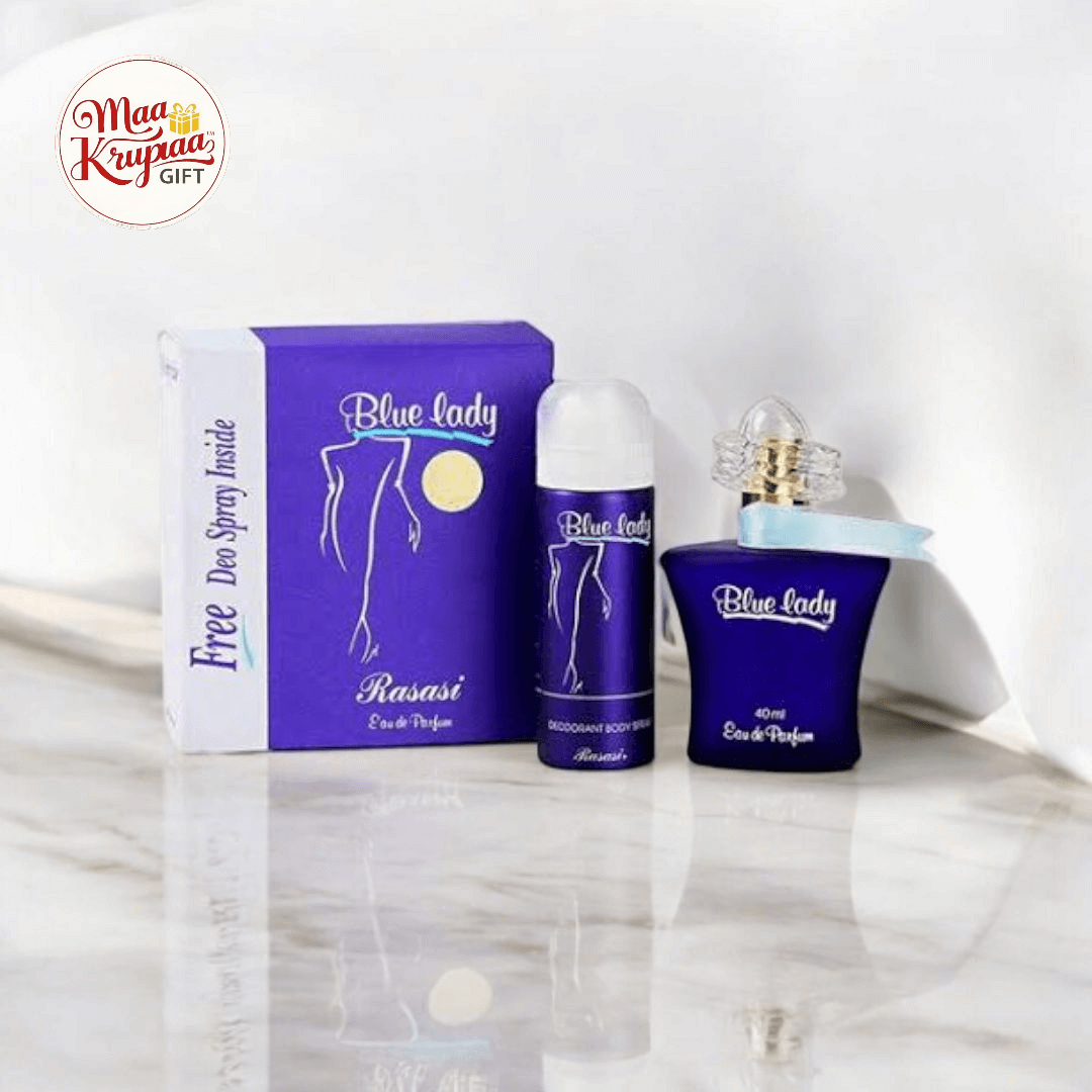BLUE LADY PERFUME + BODY SPREY IN ONE BY RASASI 1356