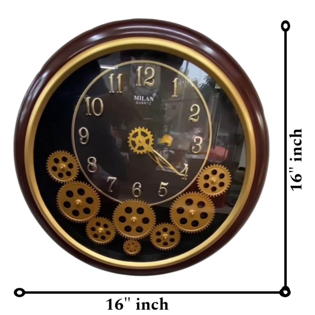 Vintage Rustic Moving Wall clock