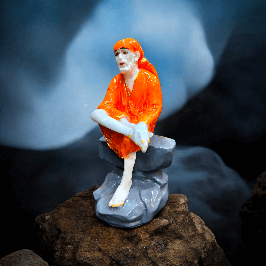 BEAUTIFUL HIGH FINISHED SAI BABA JI IDOL 309