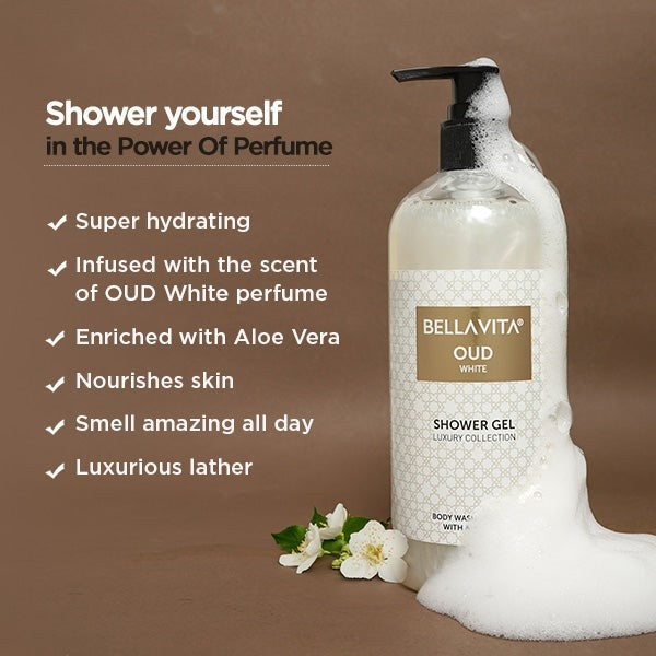 OUD WHITE SHOWER GEL - 500ML W74