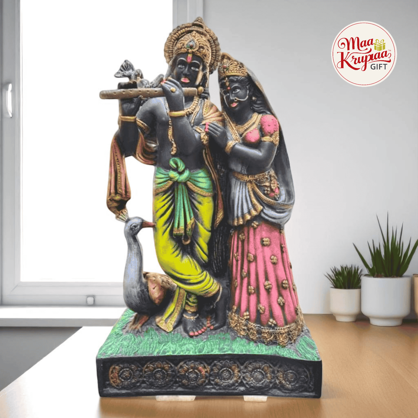 RADHA KRISHNA FLUTE PREMIUM SHOWPIECE 284