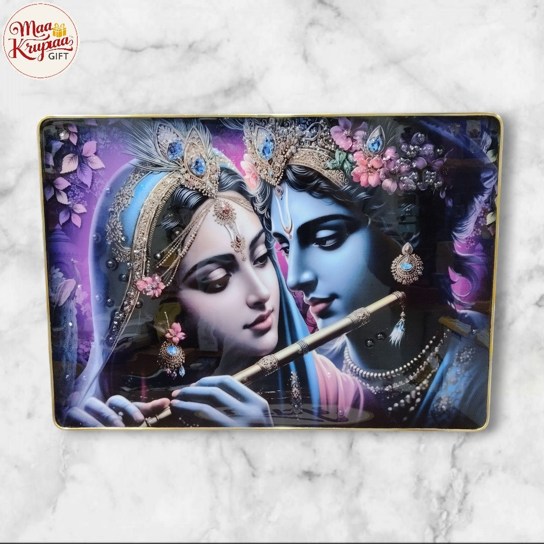 Radha Krishna Religious Photo Frame W303