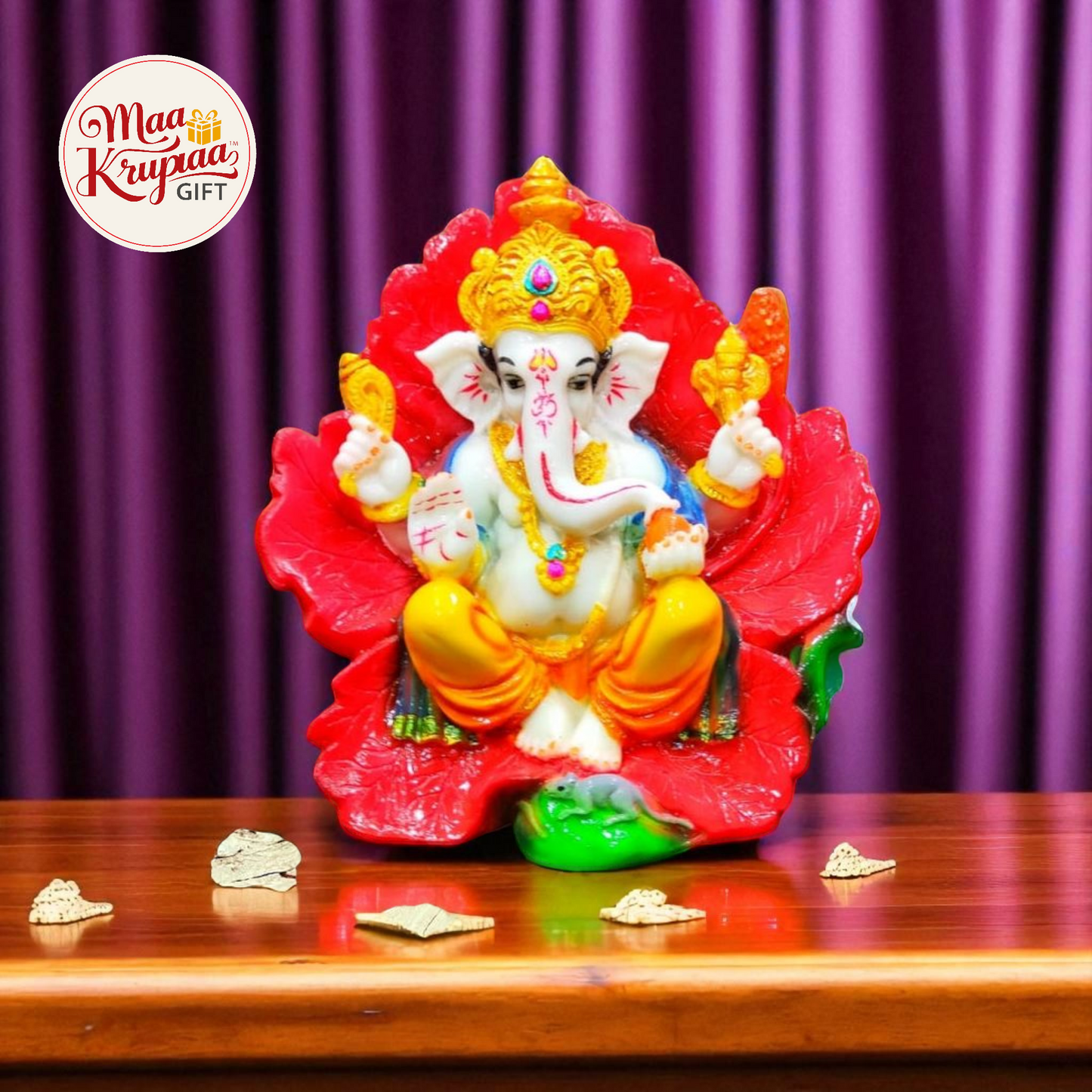 GANESH JI MULTICOLOUR IDOL 896