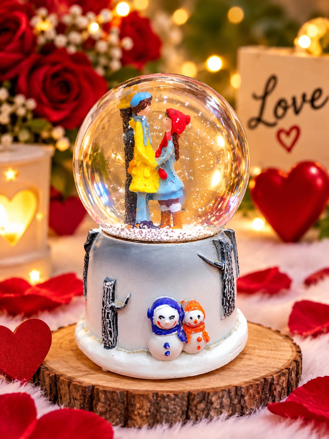 SNOW LOVE MUSIC SHOWPIECE DOOM LS30