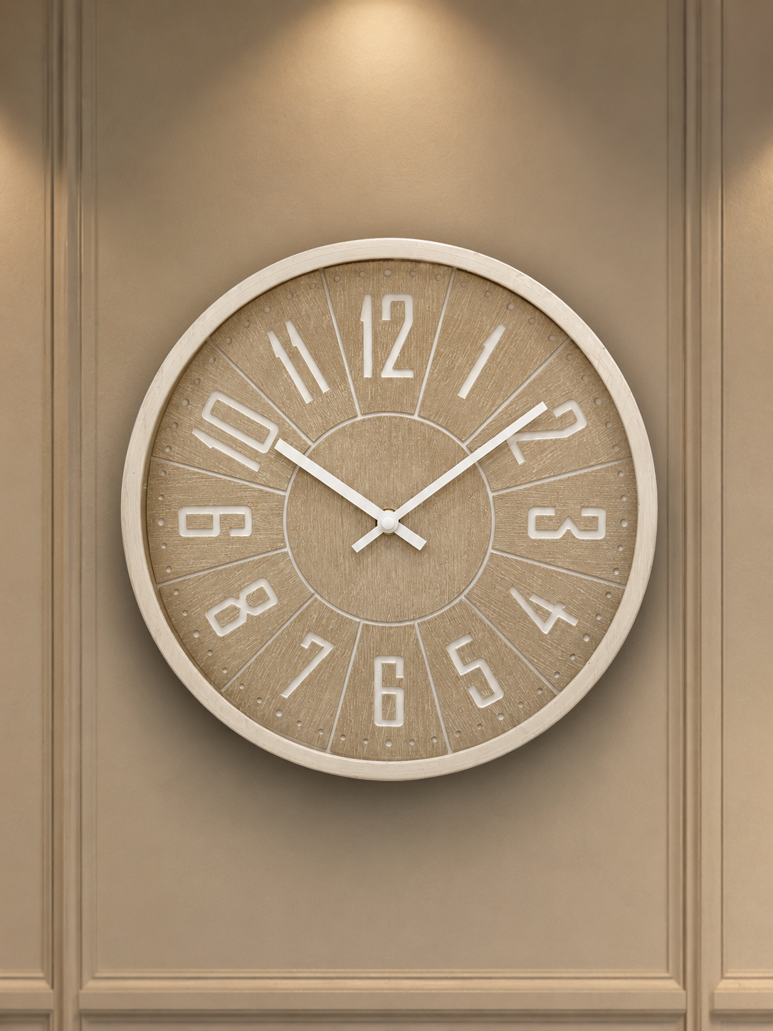 GREY COLOUR UNIQE NEW WALL CLOCK MK86