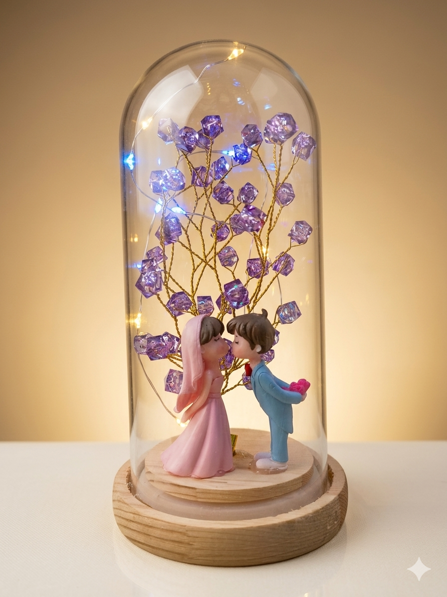 Everlasting Love Crystal Tree Showpiece ( LS24 )