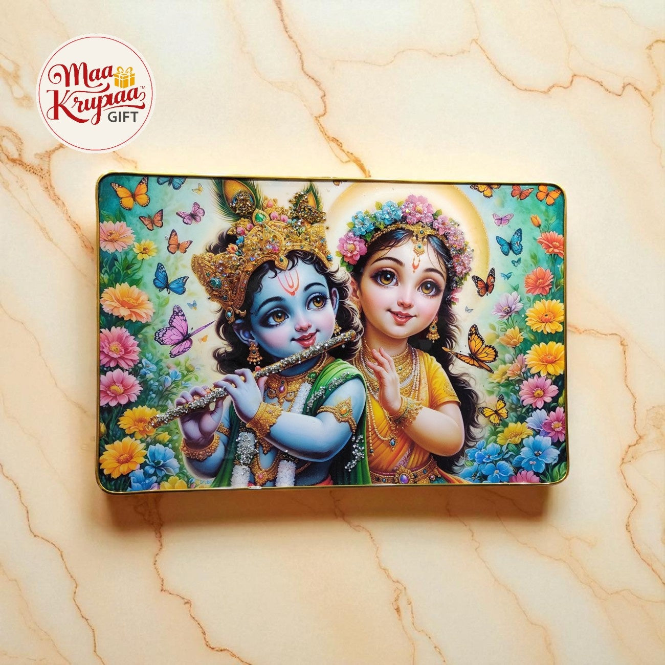 BALRADHA-KRISHNA PREMIUM HOME DECOR WALL FRAME W118