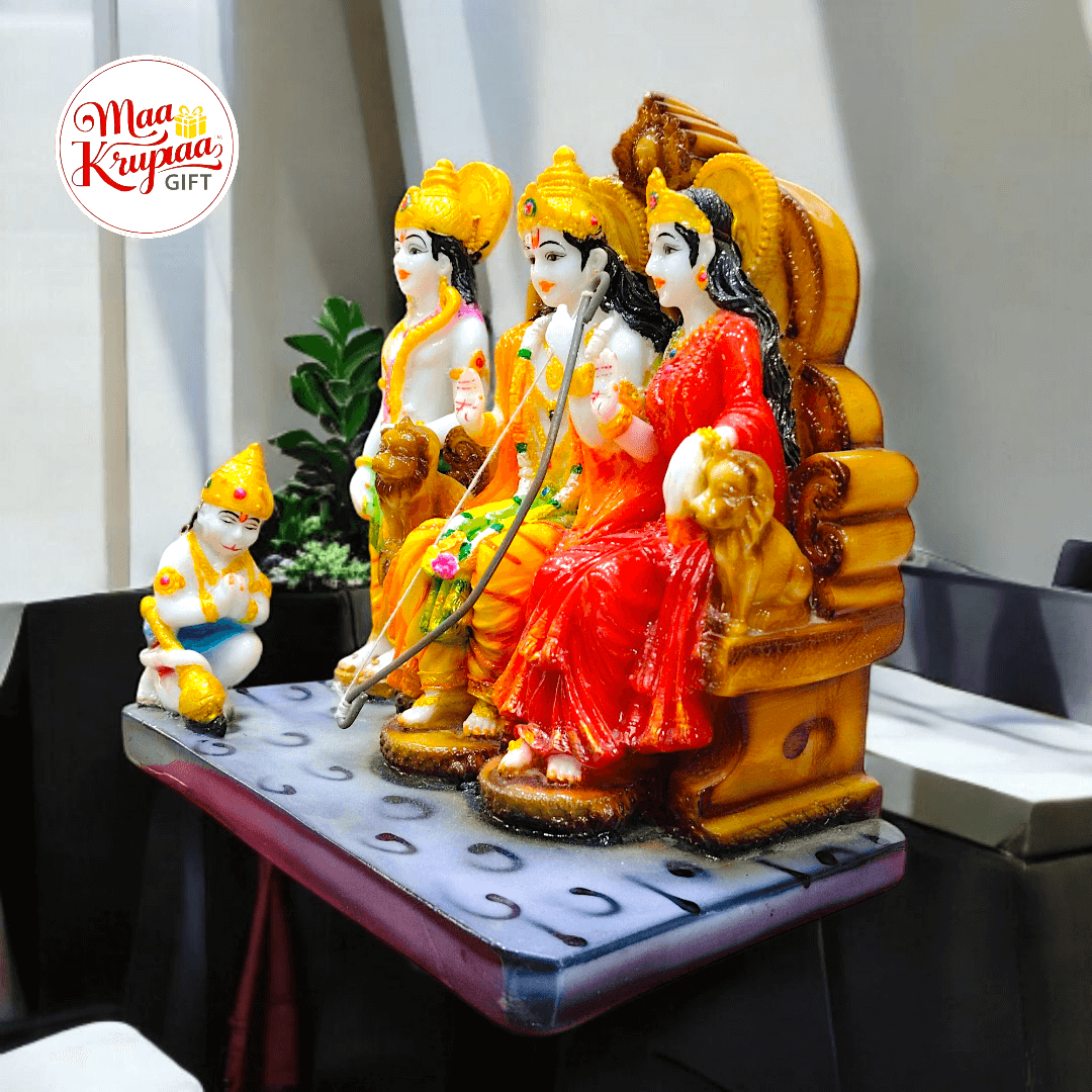 PREMIUM RAM SITA IDOL WITH LAXHMAN AND HANUMAN 531