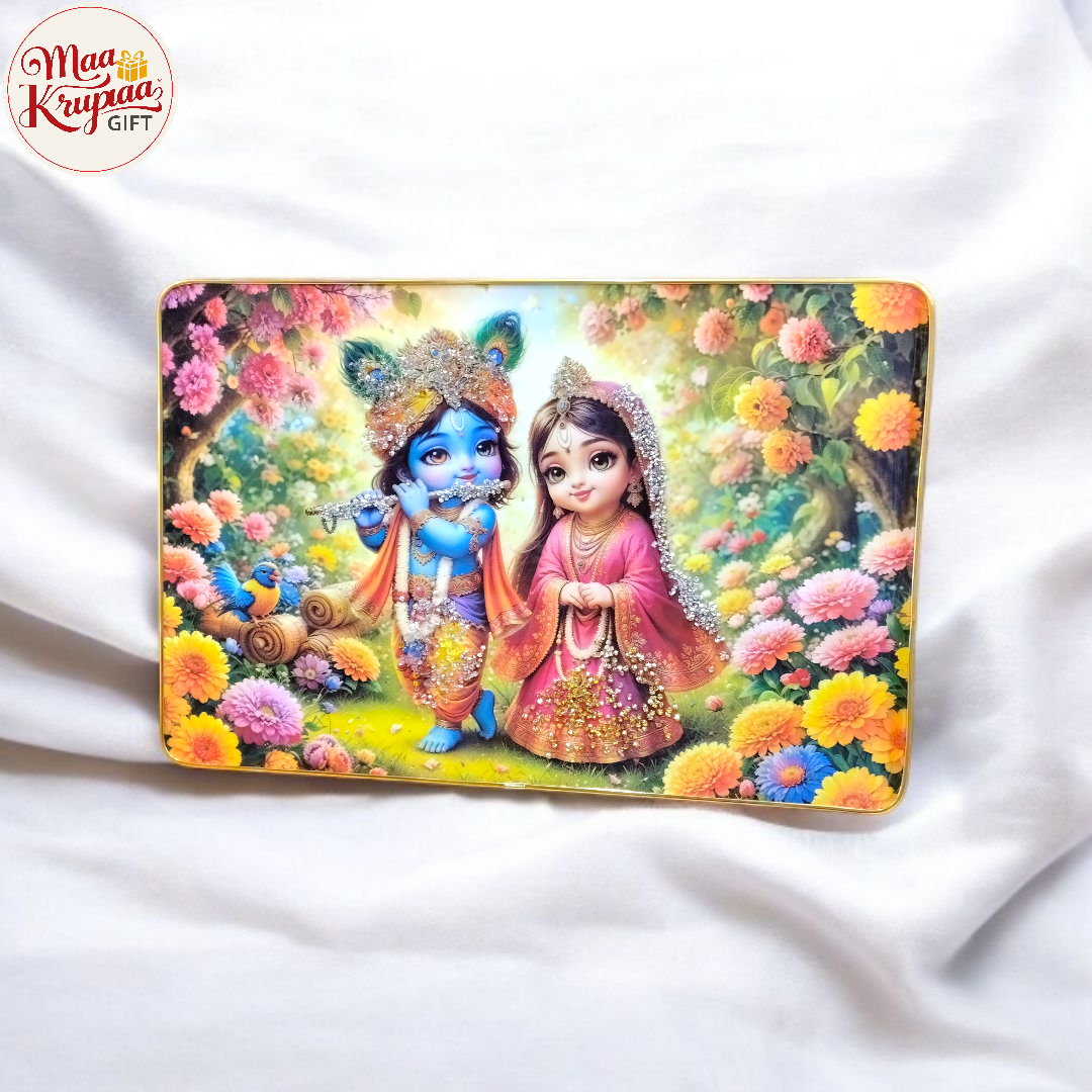 Radha Krishna Photo Frame W259