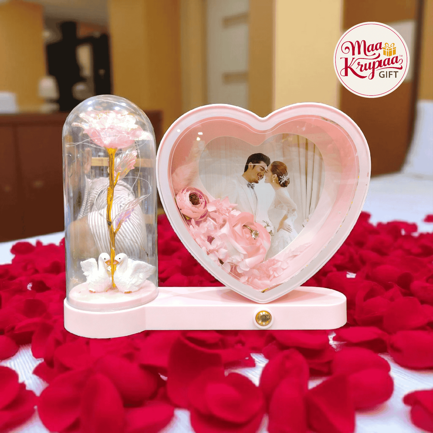 ROMANTIC HEART PHOTO FRAME 837