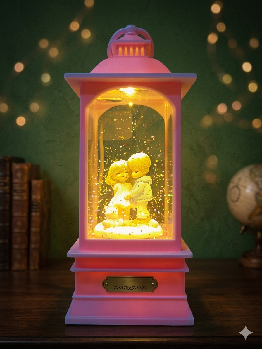 Glitter Lantern Love Showpiece Big Size ( LS7 )