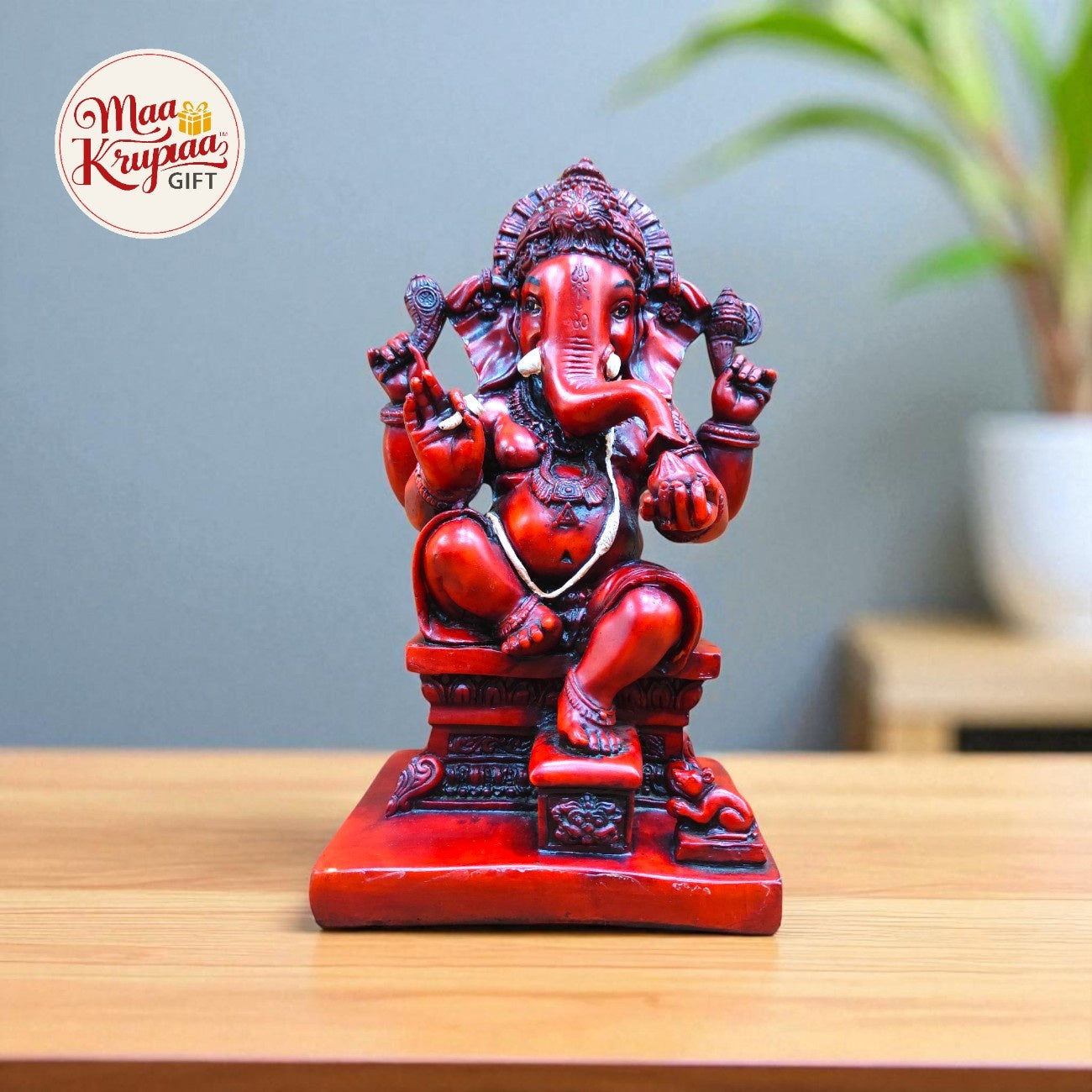 GANESH JI BROWN COLOUR IDOL 846