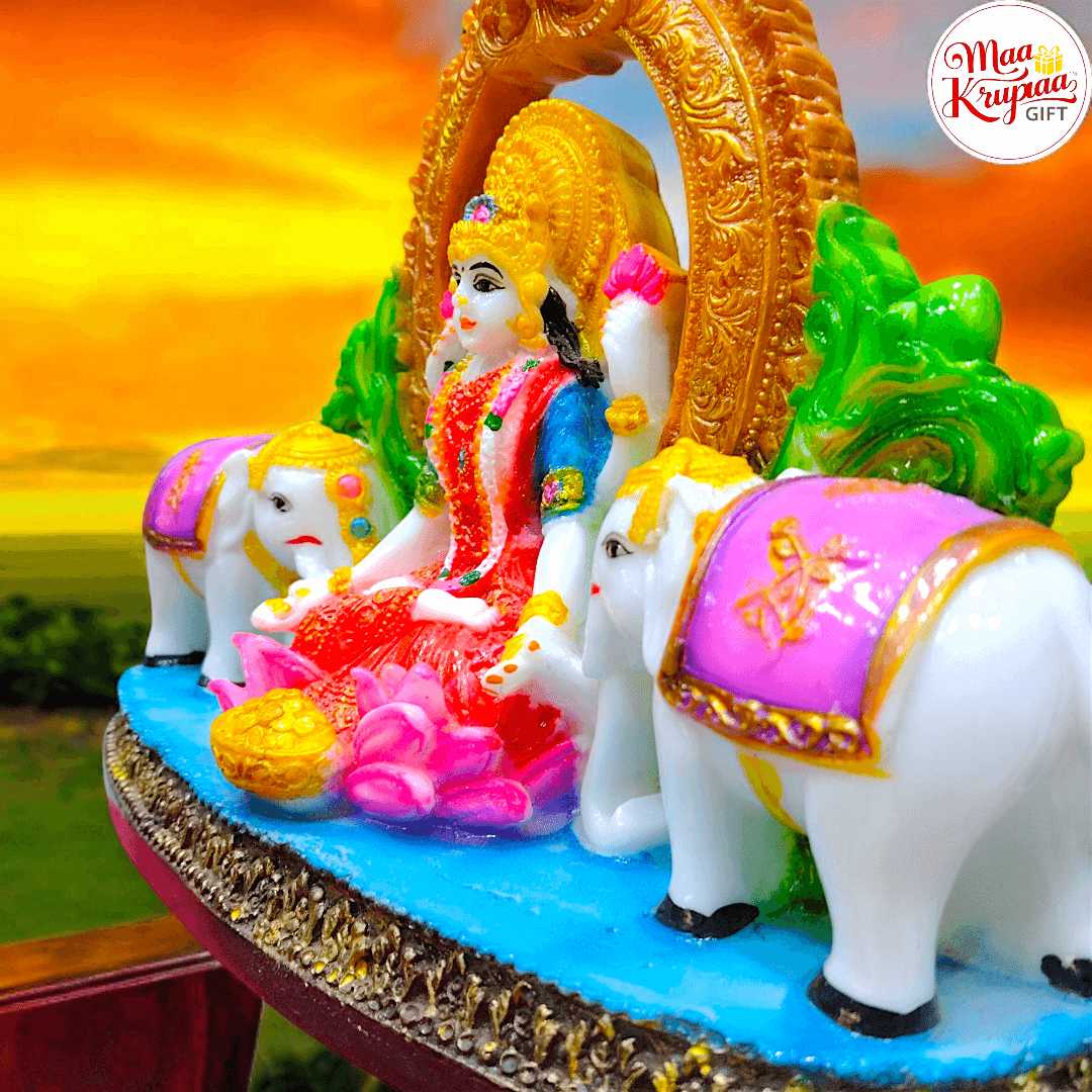 CRYSTAL CLEAR LAXMI JI IDOL 98