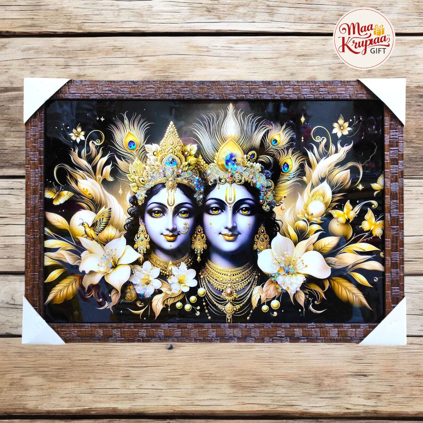 RADHA KRISHNA PREMIUM HOME DECOR WALL FRAME 1338 A12