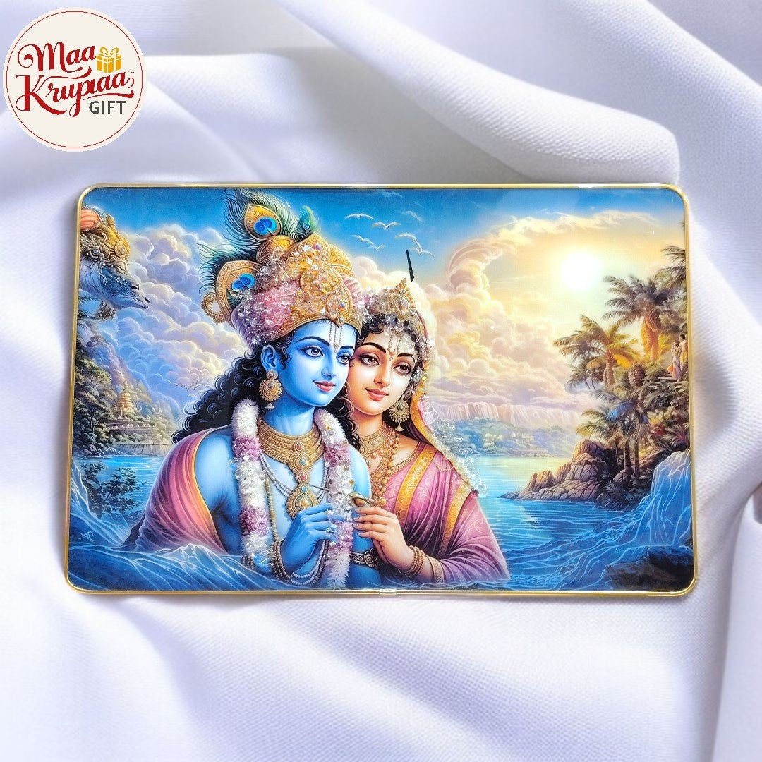 Radha Krishna Photo Frame W252