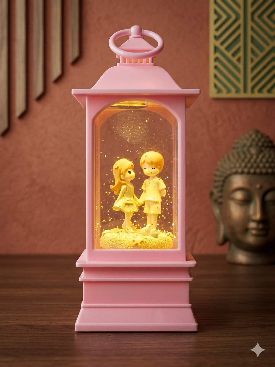 Glitter Lantern Love Showpiece Big Size ( LS8 )