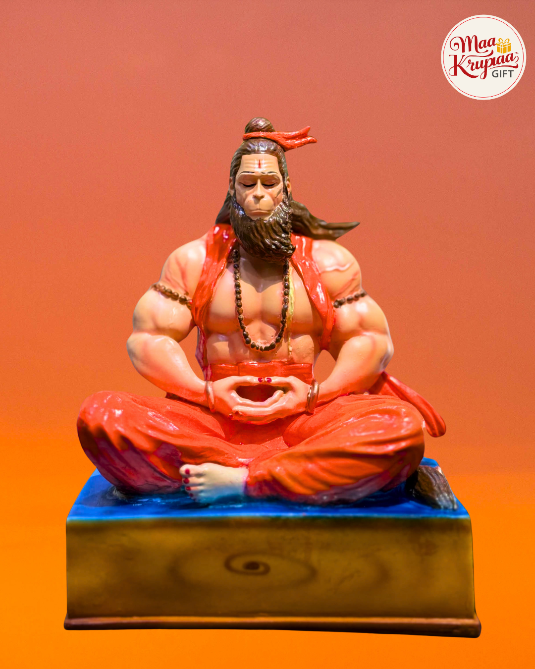 Experience the divine presence of Lord Hanuman with our beautifully crafted Hanuman Ji Showpiece