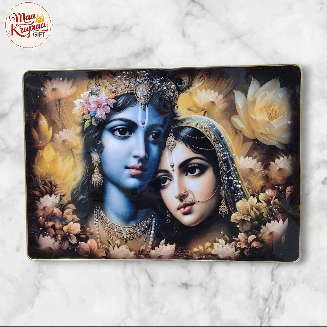 Radha Krishna Photo Frame W306