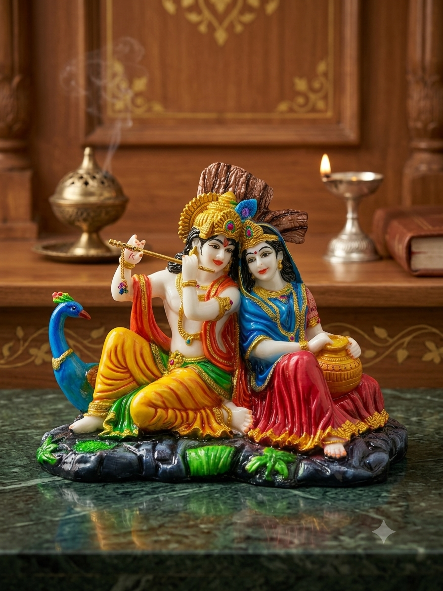 RADHA KRISHN DIVINE IDOL RK017