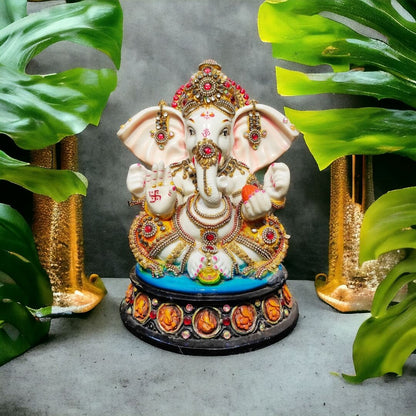 HANDMAD MADE GANESH CRAFT IDOL 826