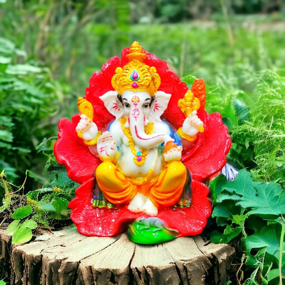 GANESH JI MULTICOLOUR IDOL 896