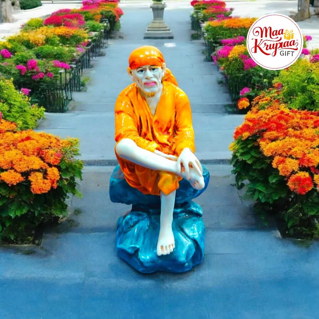 BEAUTIFUL HIGH FINISHED SAI BABA JI IDOL 309