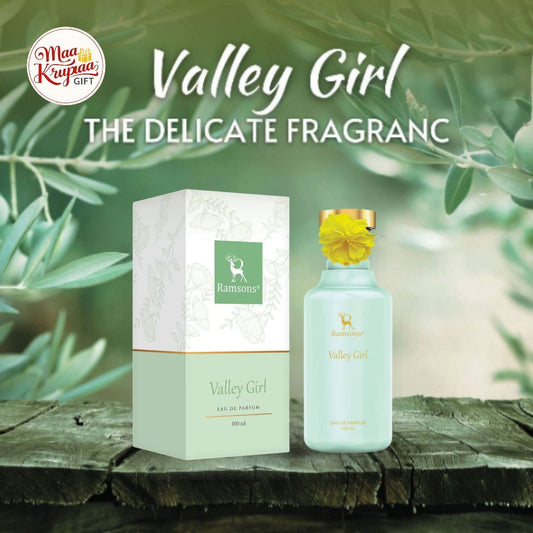 VALLEY GIRL EAU DE PERFUME BY RAMSONS THE SCENT OF AUTHENTICITY 1334
