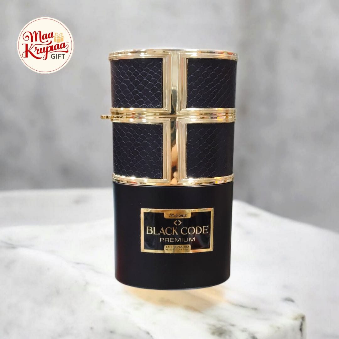BLACK CODE PREMIUM EAU DE PERFUME BY ST LOUIS e100ml 180