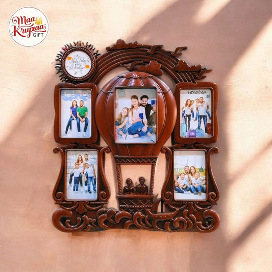 BROWN COLOUR 6 PHOTOS LOVE PHOTO FRAME 1291