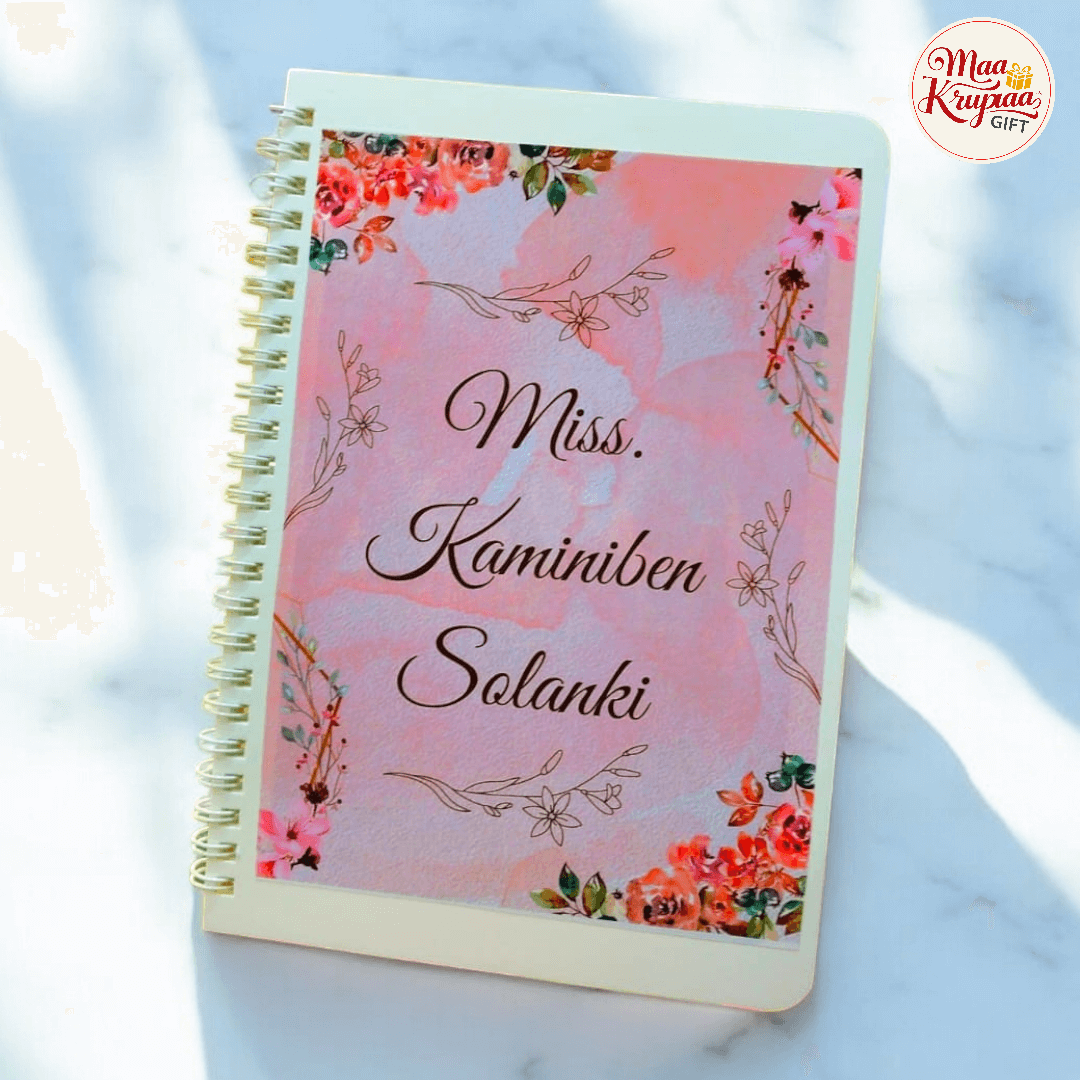 CUSTOMIZED NAME PHOTO DIARY