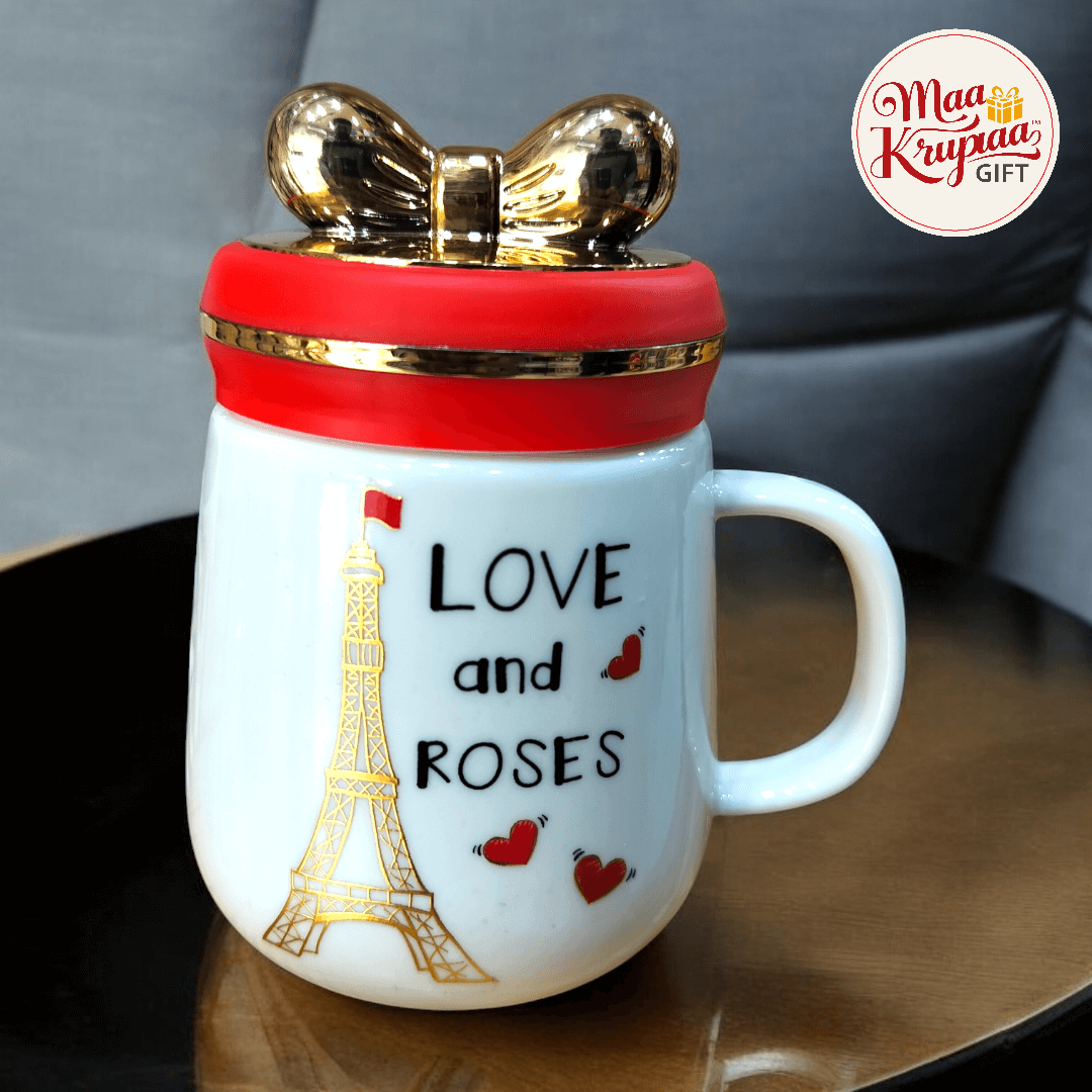 TOKYO TOWER LOVE AND ROSE MUG 848