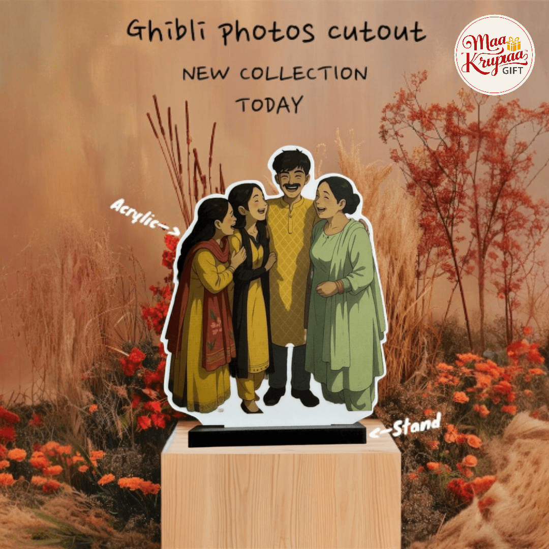 PERSONALIZED GHIBLI STYLE ACRYLIC PHOTO STAND