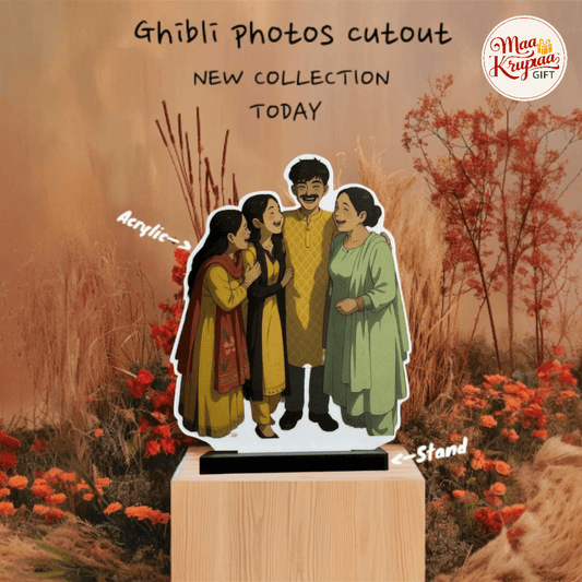 PERSONALIZED GHIBLI STYLE ACRYLIC PHOTO STAND