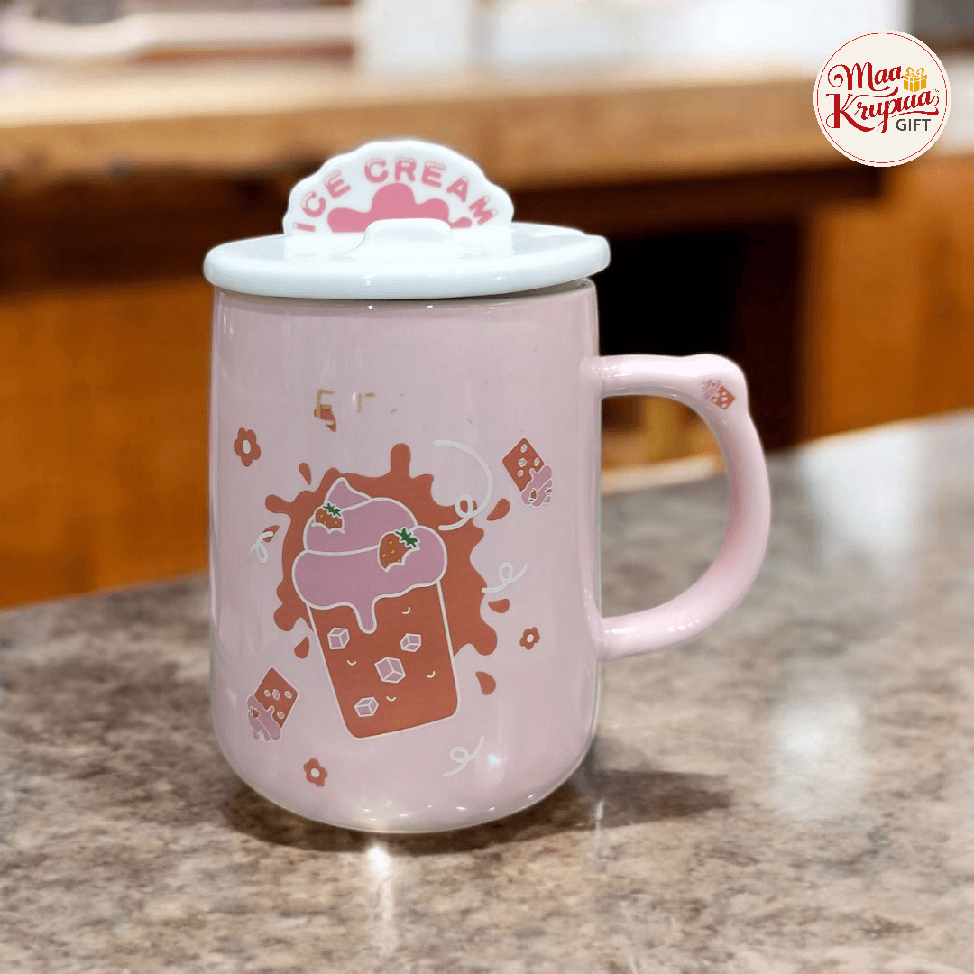 ICE CREAM PRINTED CERAMIC MUG 729