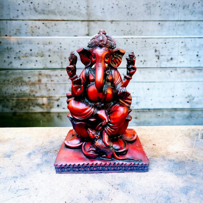Shree Ganesh ji brown colour idol 908