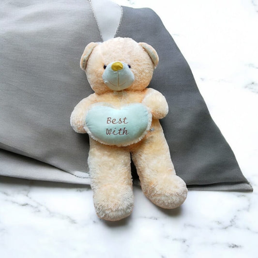 soft teddy bear with heart  1107