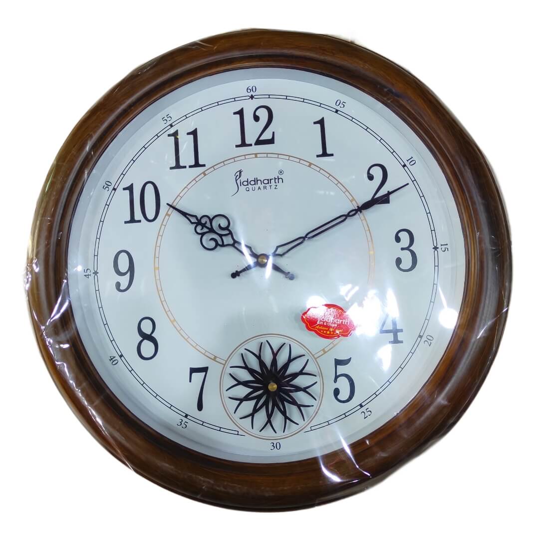 SIDDHARTH QUARTZ WALL CLOCK 956