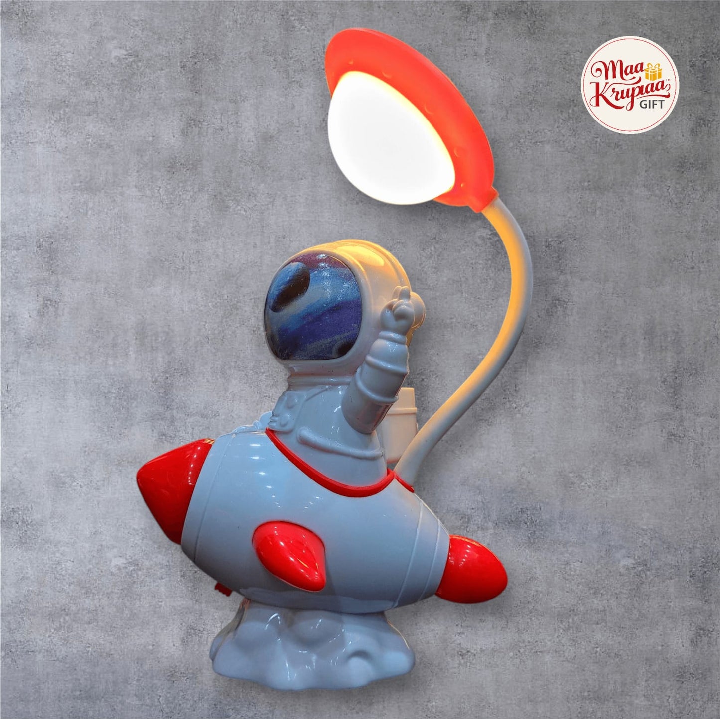 ASTRONAUT ROCKET LED LAMP 1416
