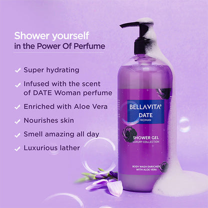 DATE WOMAN Shower Gel - 500ml W71